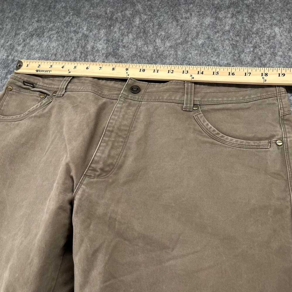 Vintage Kuhl Mens Dark Khaki RYDR Heavy Hiking Ou… - image 3