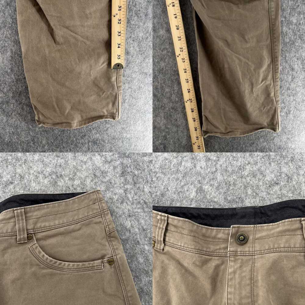 Vintage Kuhl Mens Dark Khaki RYDR Heavy Hiking Ou… - image 4