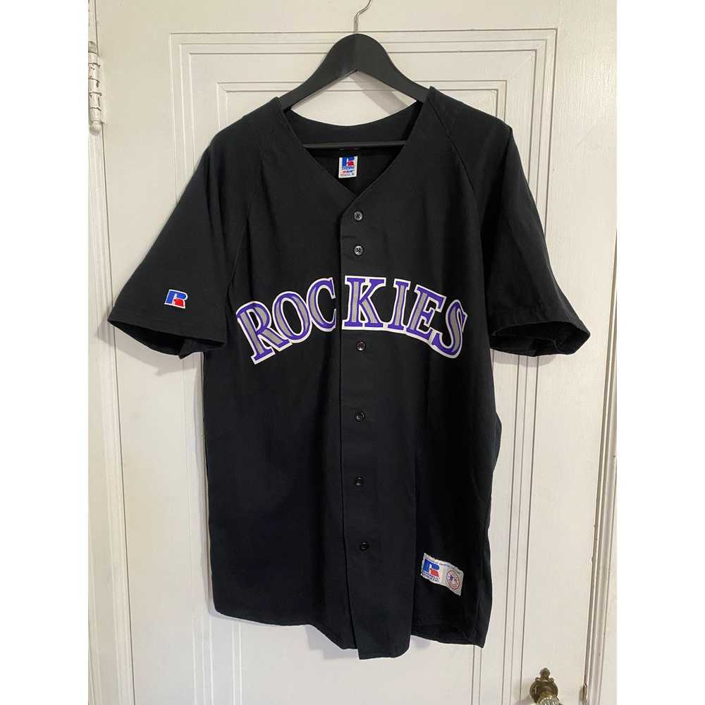 Russell Athletic Retro Colorado Rockies Baseball … - image 1