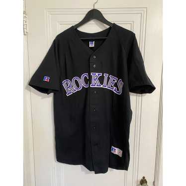 Russell Athletic Retro Colorado Rockies Baseball … - image 1