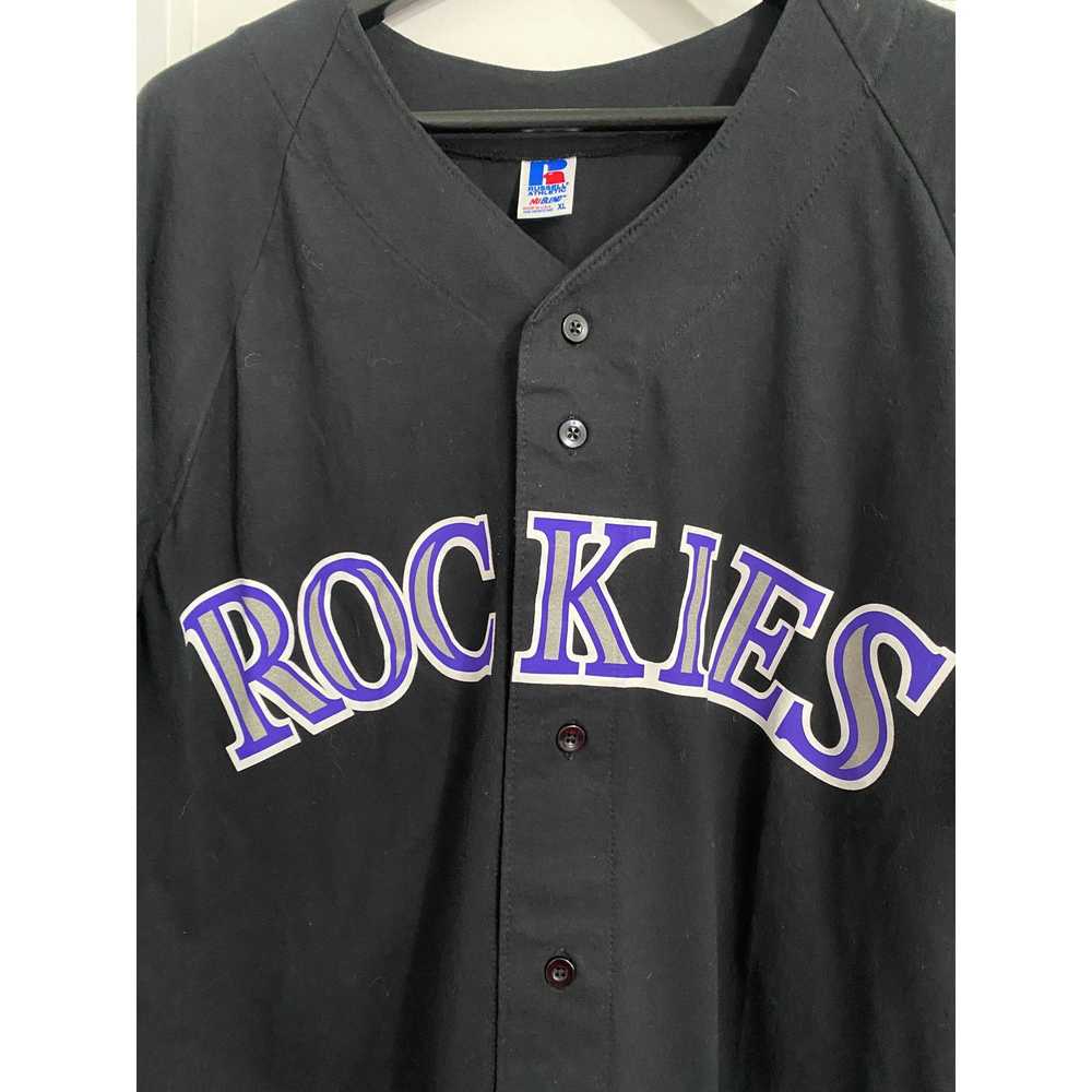 Russell Athletic Retro Colorado Rockies Baseball … - image 2