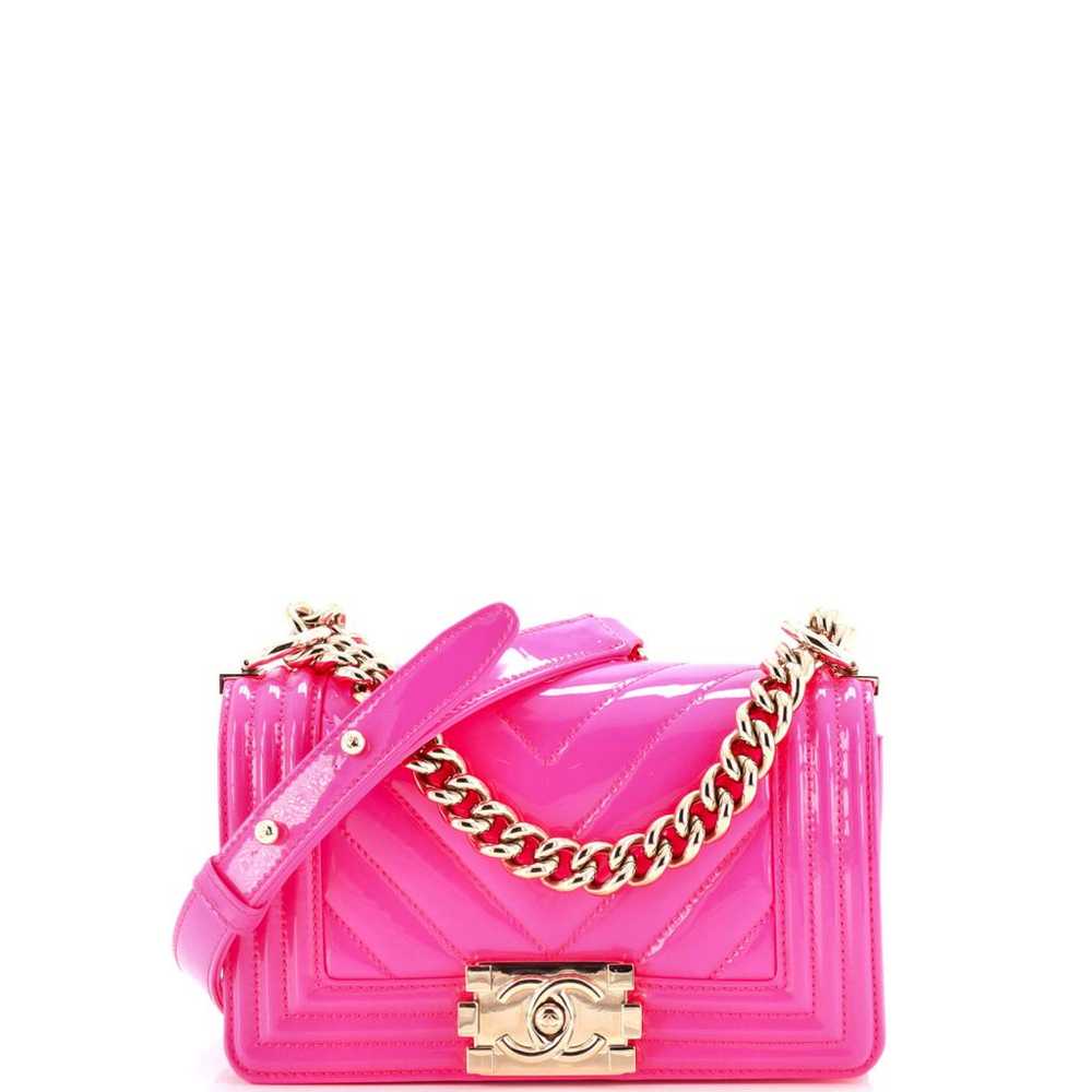 Chanel Boy patent leather handbag - image 1