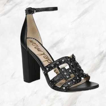 Sam Edelman Black Studded Yasha Heel