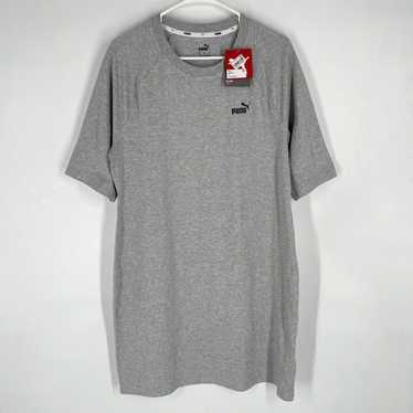 Puma Puma Womens Gray 3/4 Tee T Shirt Dress Size … - image 1