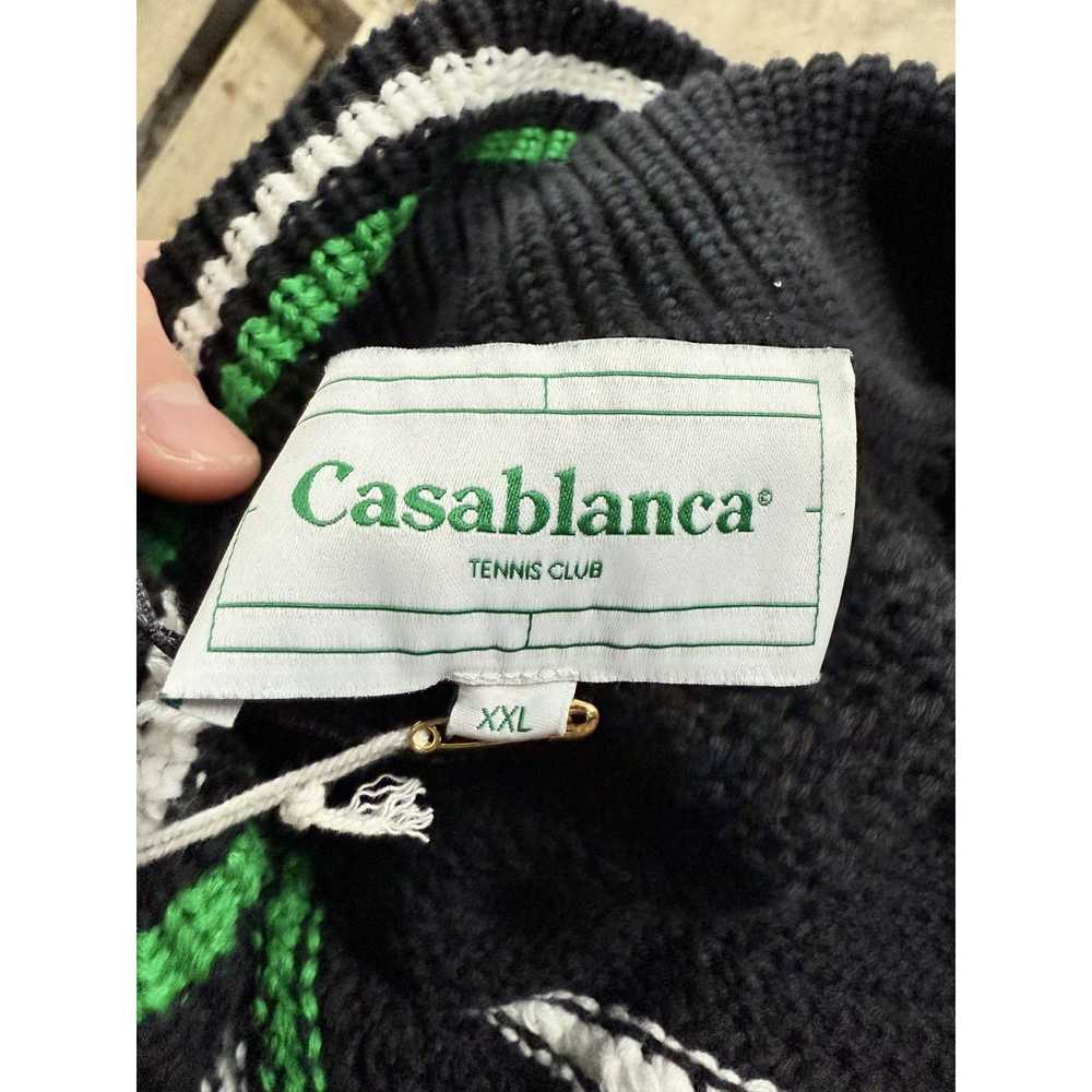 Casablanca Casablanca Crochet Tennis Shacket Blac… - image 7