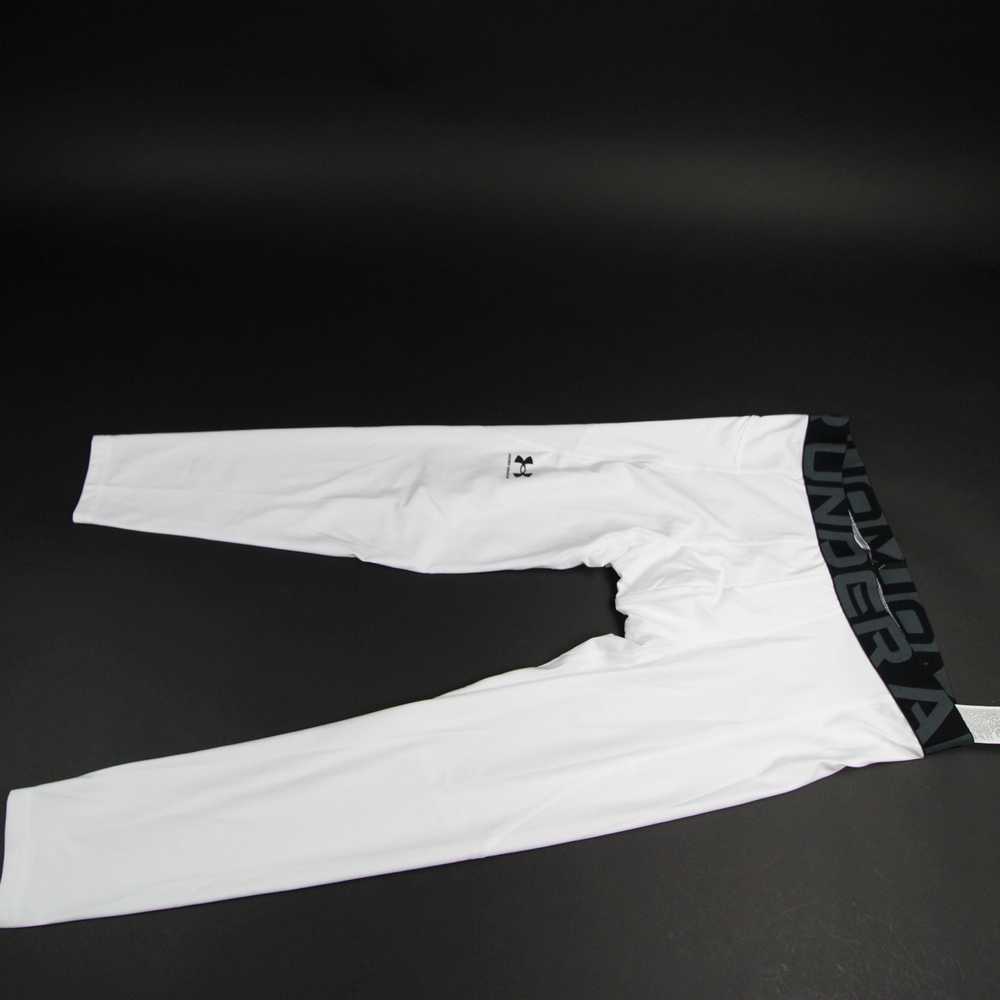 Nike Pro Compression Pants Men's White Used - image 1