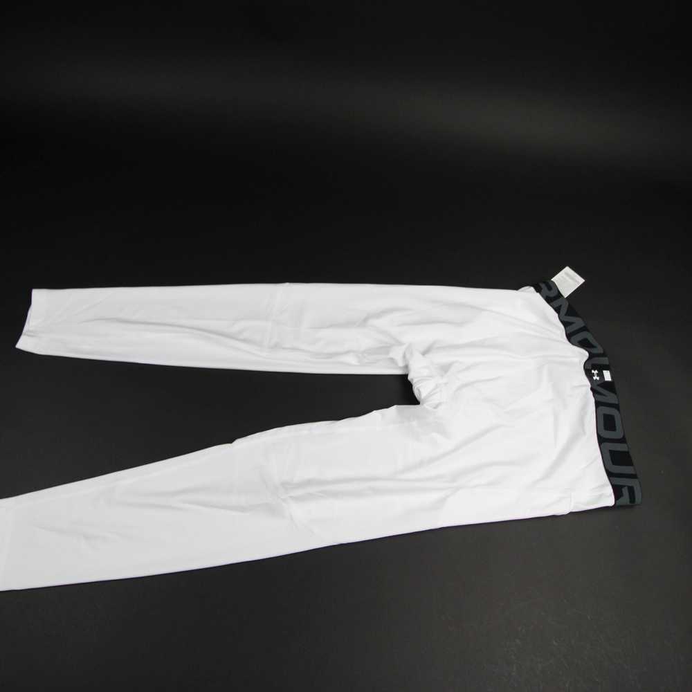 Nike Pro Compression Pants Men's White Used - image 3