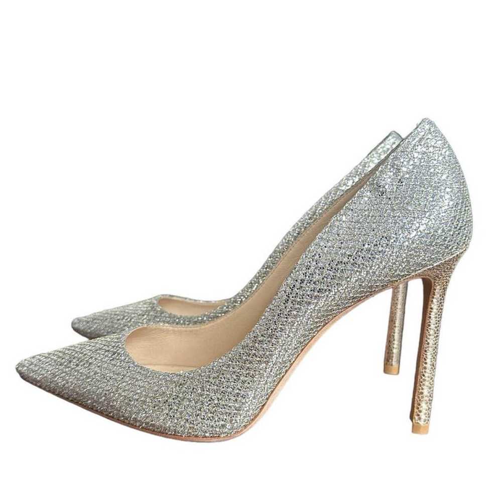 Jimmy Choo Romy glitter heels - image 10