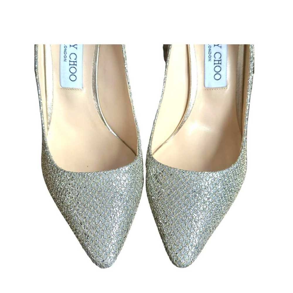 Jimmy Choo Romy glitter heels - image 5