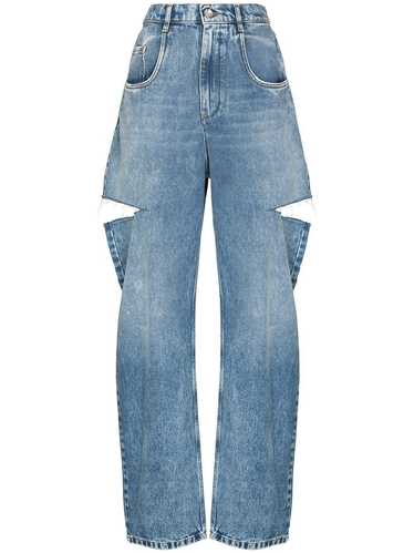 Maison Margiela CUT-OUT DENIM JEANS