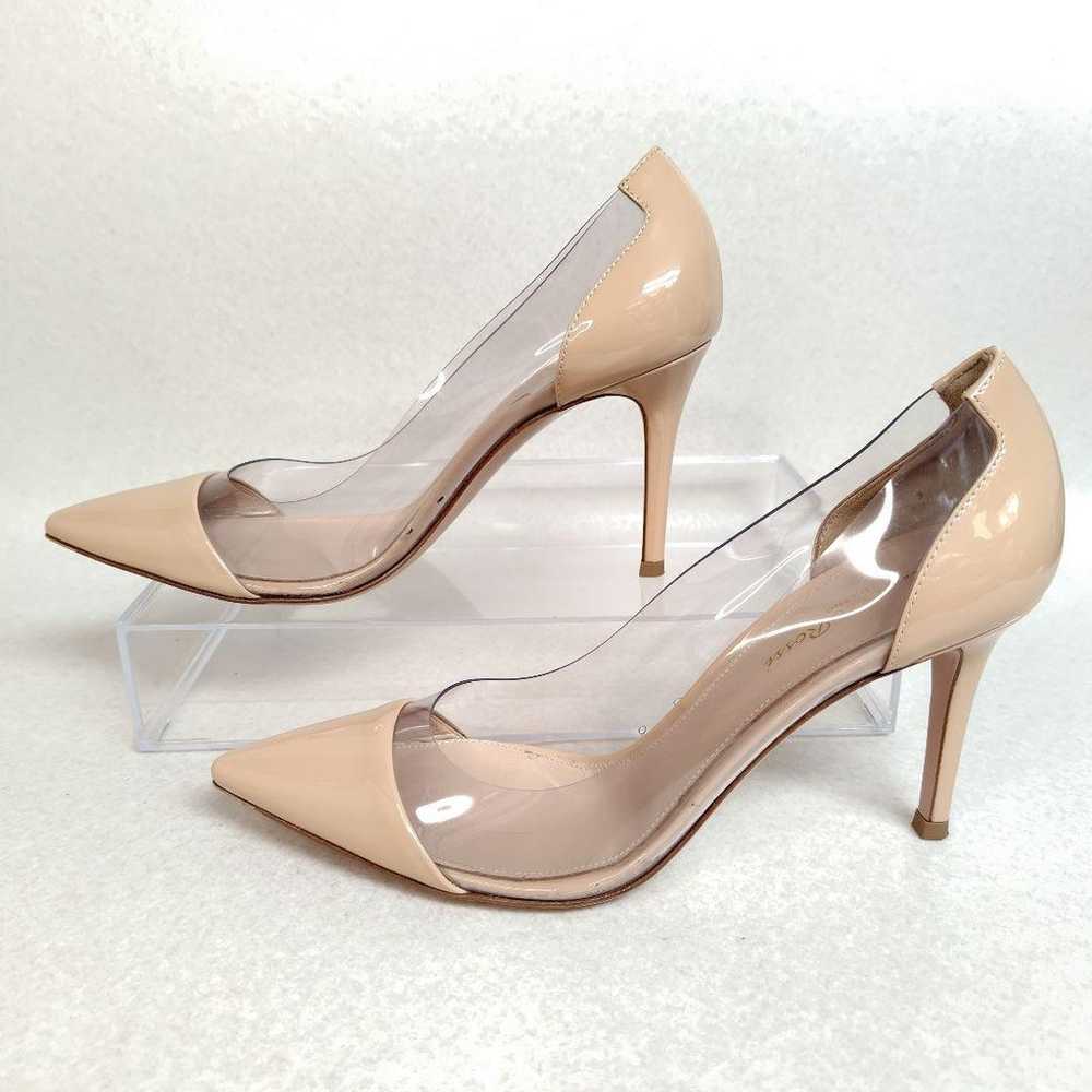 ★Almost unused★ Gianvito Rossi Pumps 24cm PVC Cle… - image 2