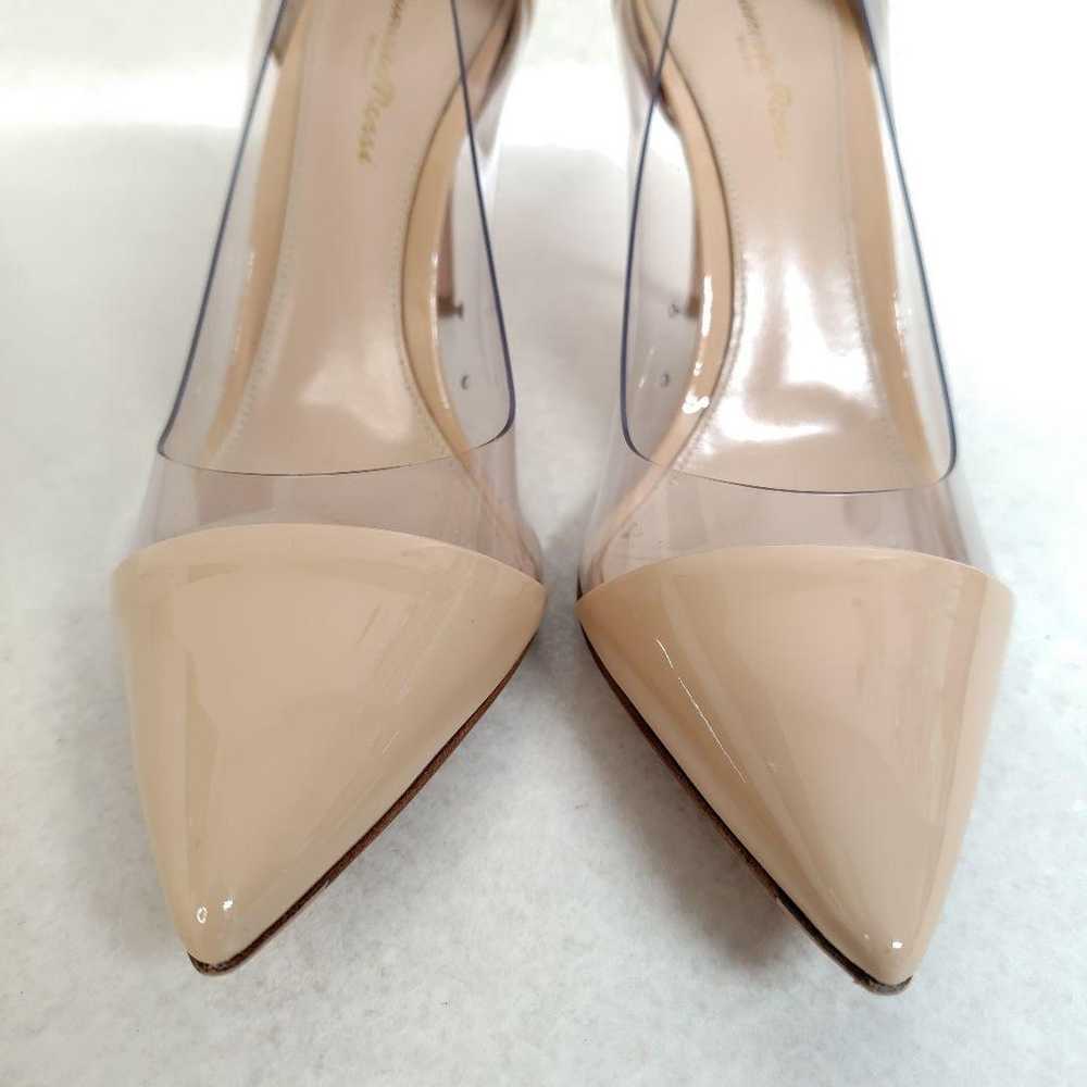 ★Almost unused★ Gianvito Rossi Pumps 24cm PVC Cle… - image 5