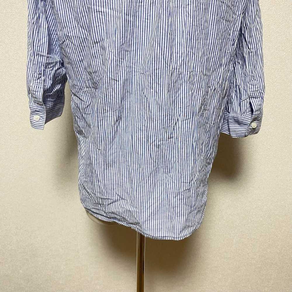 1100【Gracia】Striped Blouse - 5/5 Sleeve Blouse - … - image 10