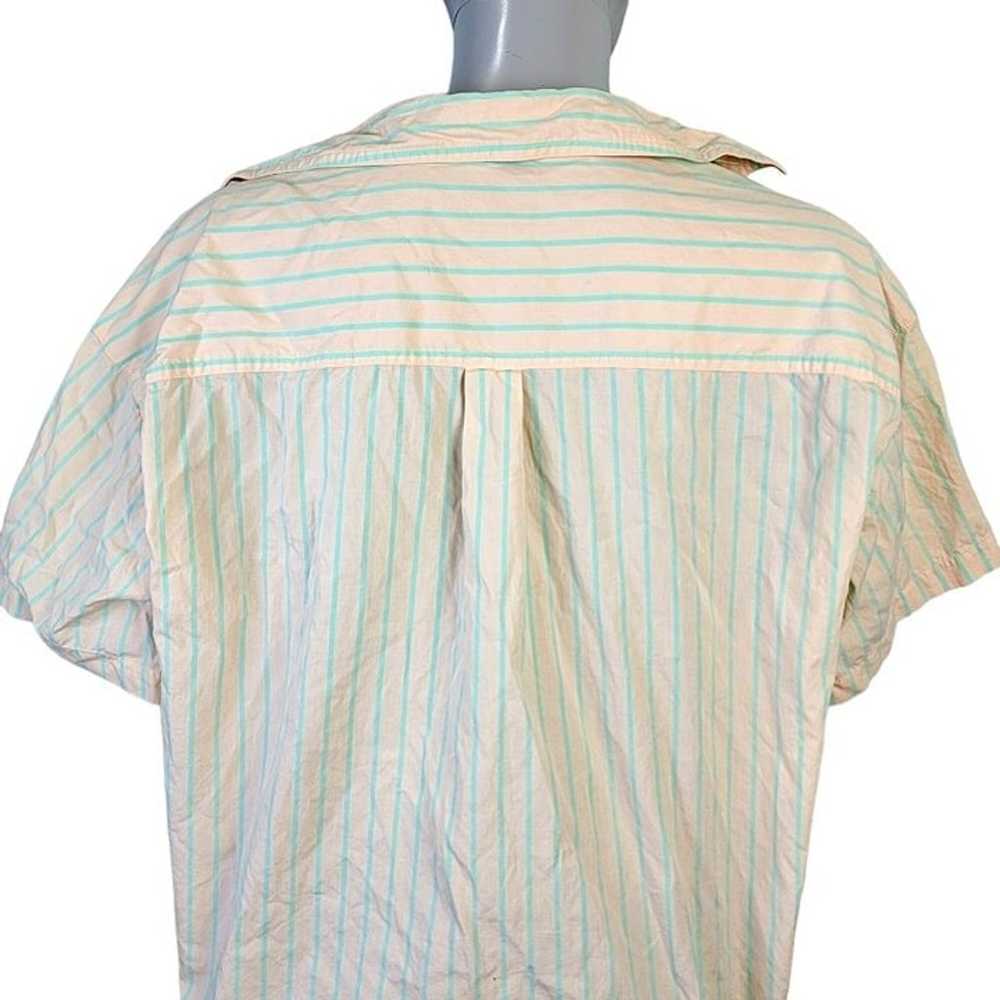 Liz Claiborne Vintage 80s Shirt Women Medium 8 10… - image 5