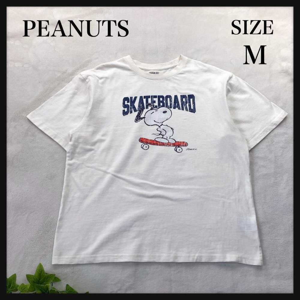 PEANUTS Snoopy Design T-shirt M - image 1