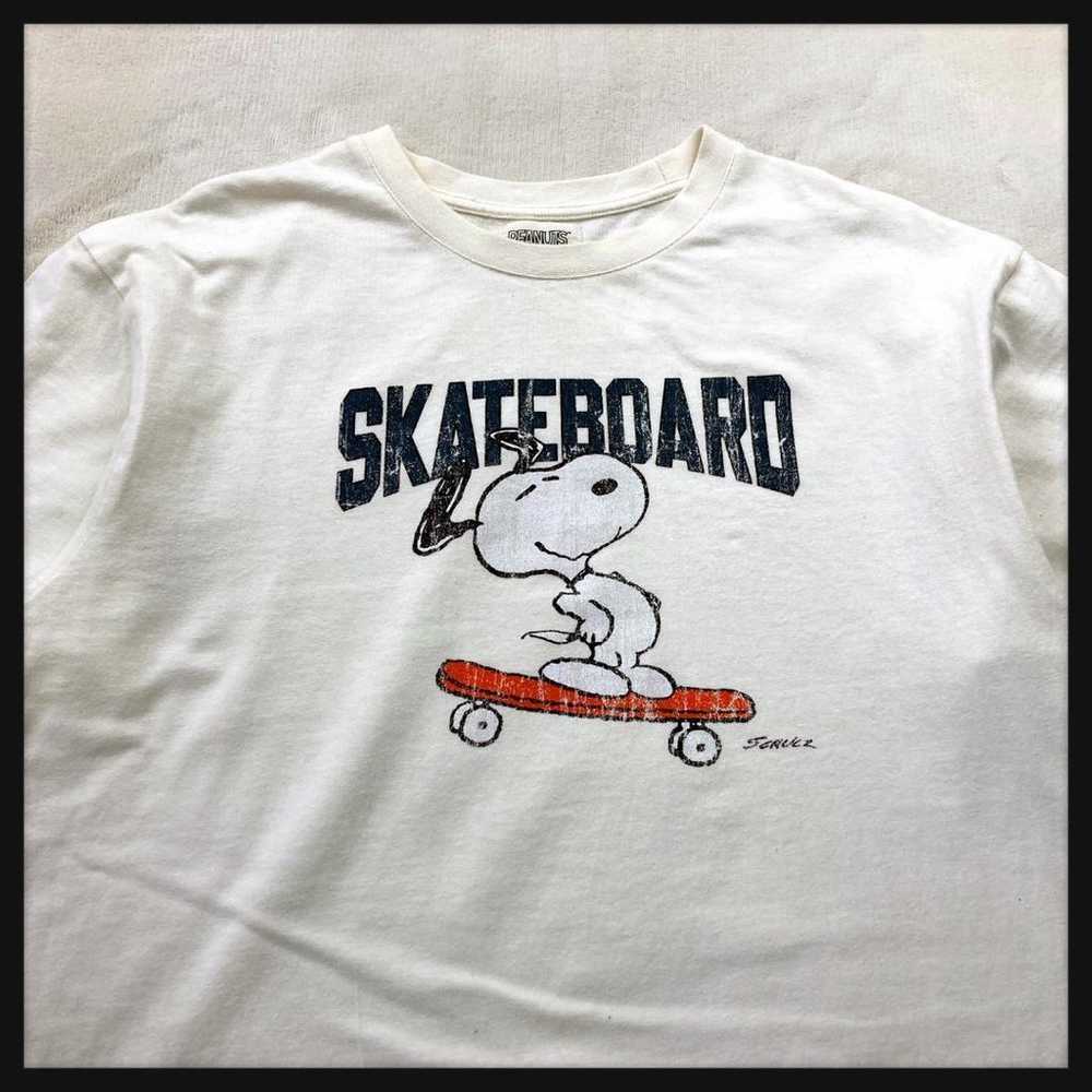 PEANUTS Snoopy Design T-shirt M - image 3