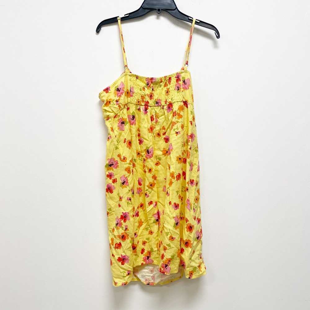 Wild Fable NWOT Women's XL Yellow Floral Ruched L… - image 5