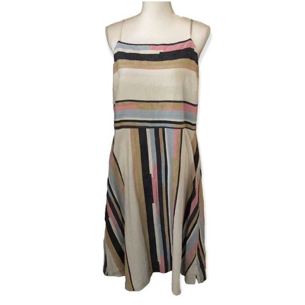 Universal Thread Size XXL Abstract Striped Tank M… - image 2