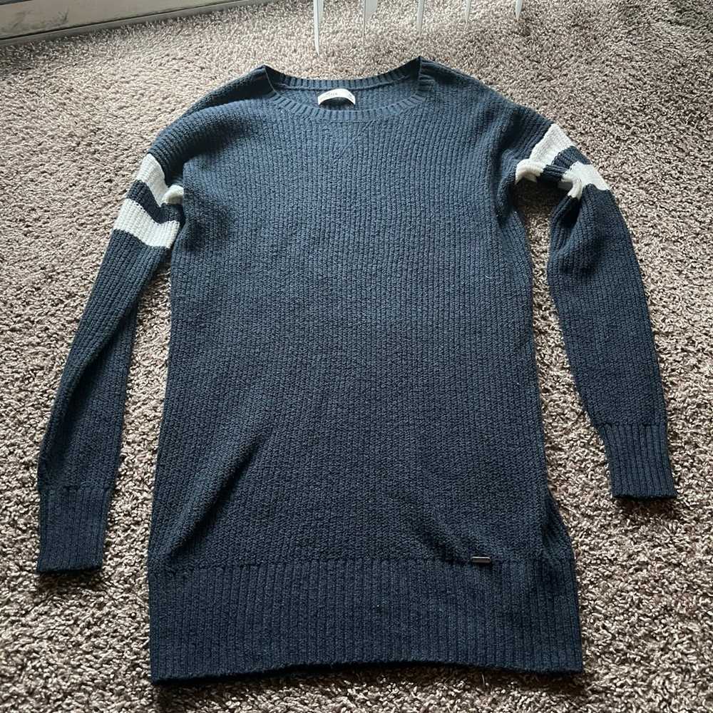 Hollister size medium navy Sweater Dress - image 1