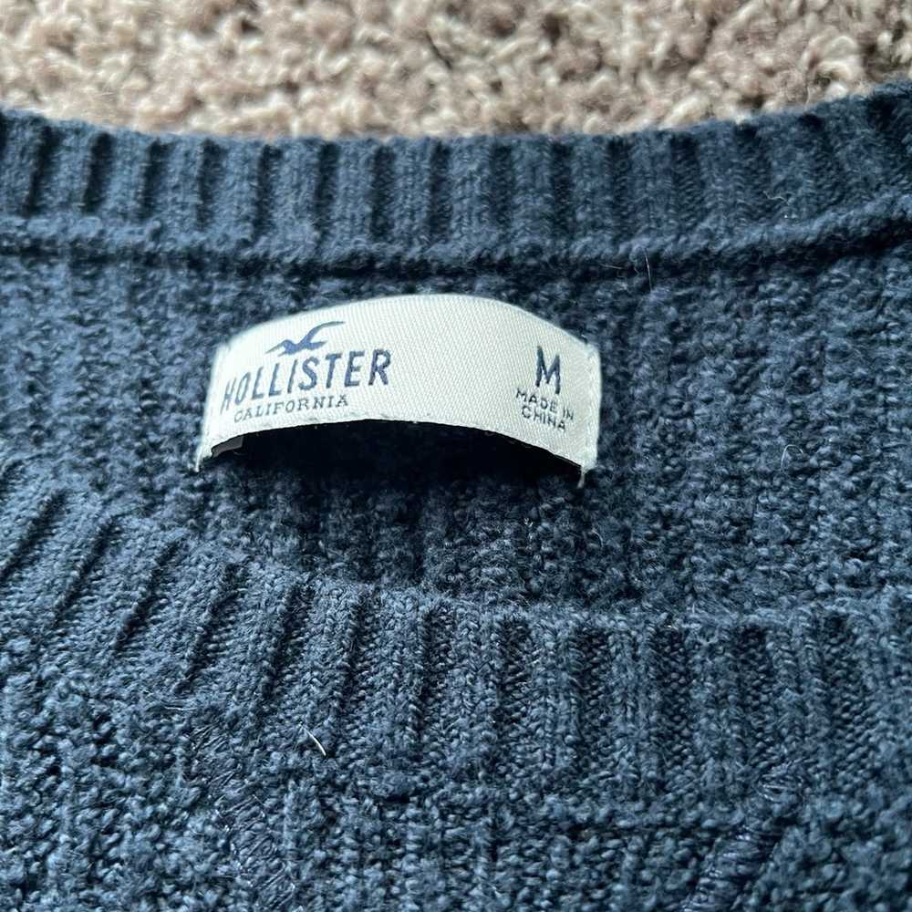 Hollister size medium navy Sweater Dress - image 2