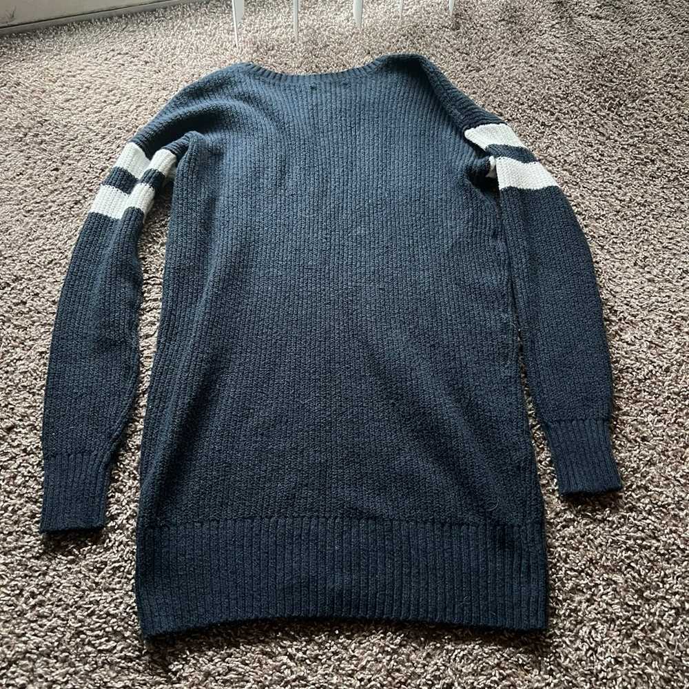 Hollister size medium navy Sweater Dress - image 3