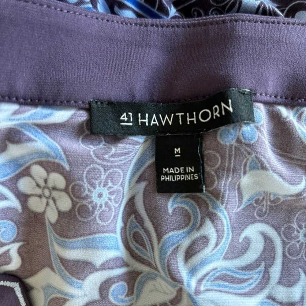 Hawthorn 41 Stitch Fix Sheath Shift Blue Purple P… - image 8