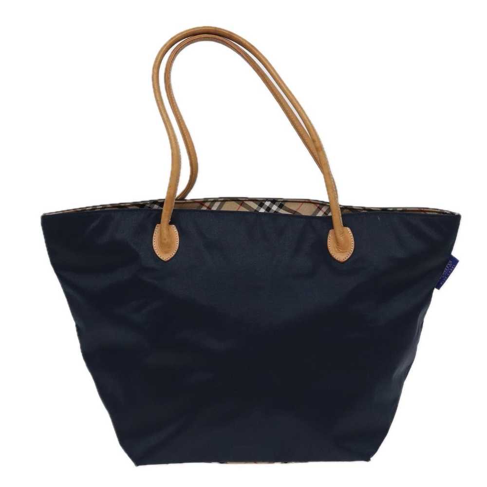 Burberry Blue Label Navy Synthetic Tote Bag (Pre-… - image 1