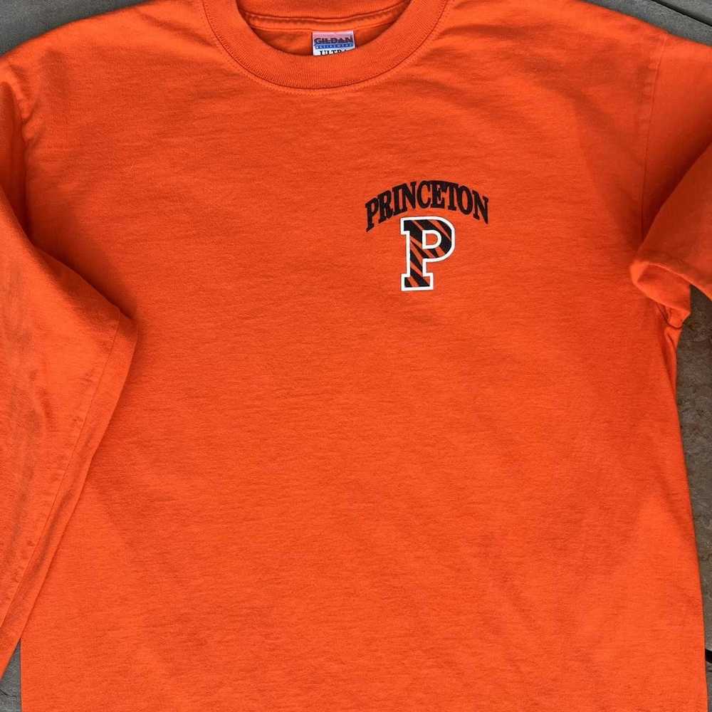 Gildan Princeton Tigers Orange Long Sleeve T-Shirt - image 2