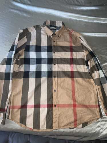 Burberry Burberry Check Cotton Long Sleeve Shirt