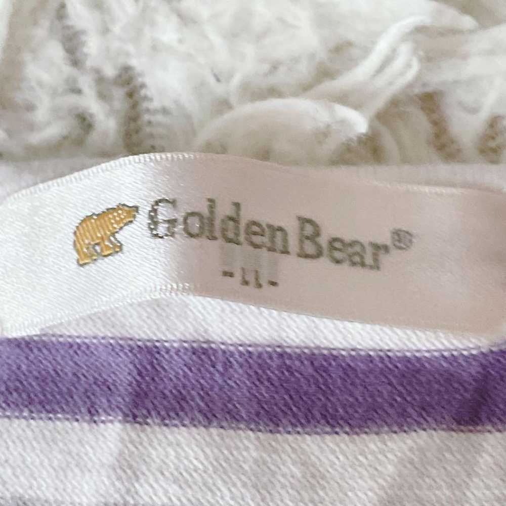 【Golden Bear】 Crew Neck Border Long Sleeve T-shir… - image 6