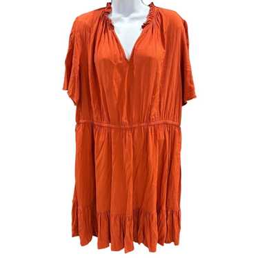 Knox Rose Burnt Orange Boho Dress Size XXL Countr… - image 1