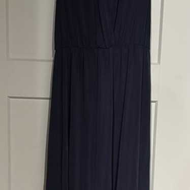 Cremieux Dark purple plum maxi dress size M - image 1