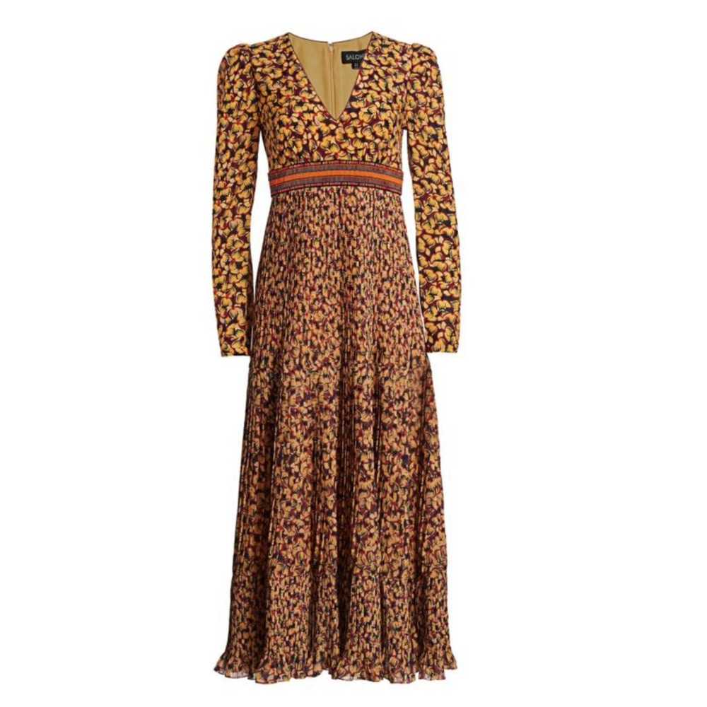 Saloni Silk maxi dress - image 2