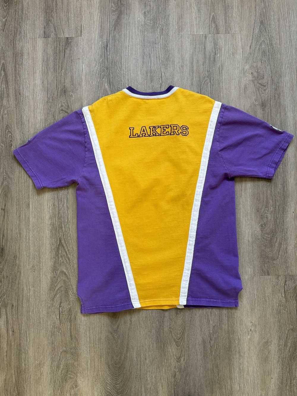 Champion × L.A. Lakers × Vintage Vintage 90s Cham… - image 2