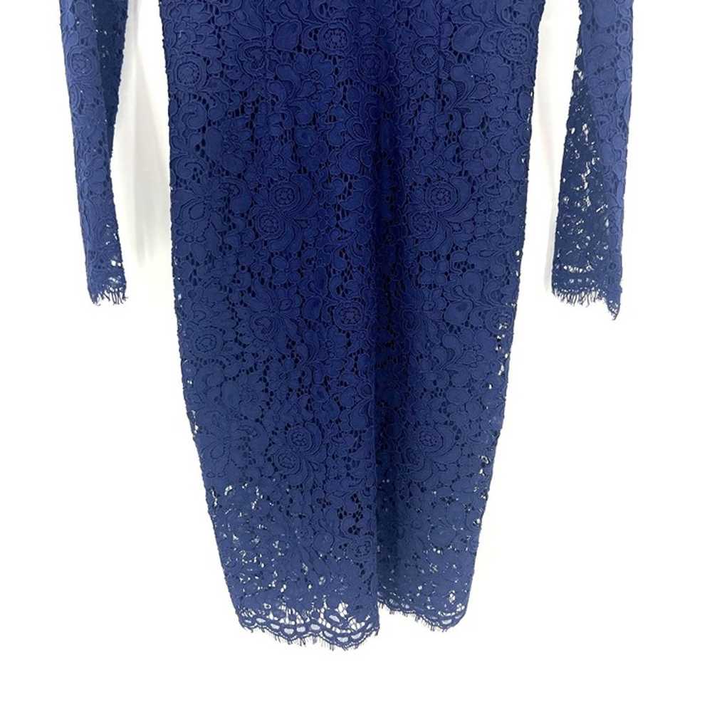 Bardot Rozie Lace Long Sleeve Navy Cocktail Dress… - image 6