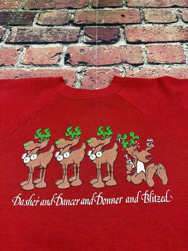 Humor × Made In Usa × Vintage Vintage Reindeer Das