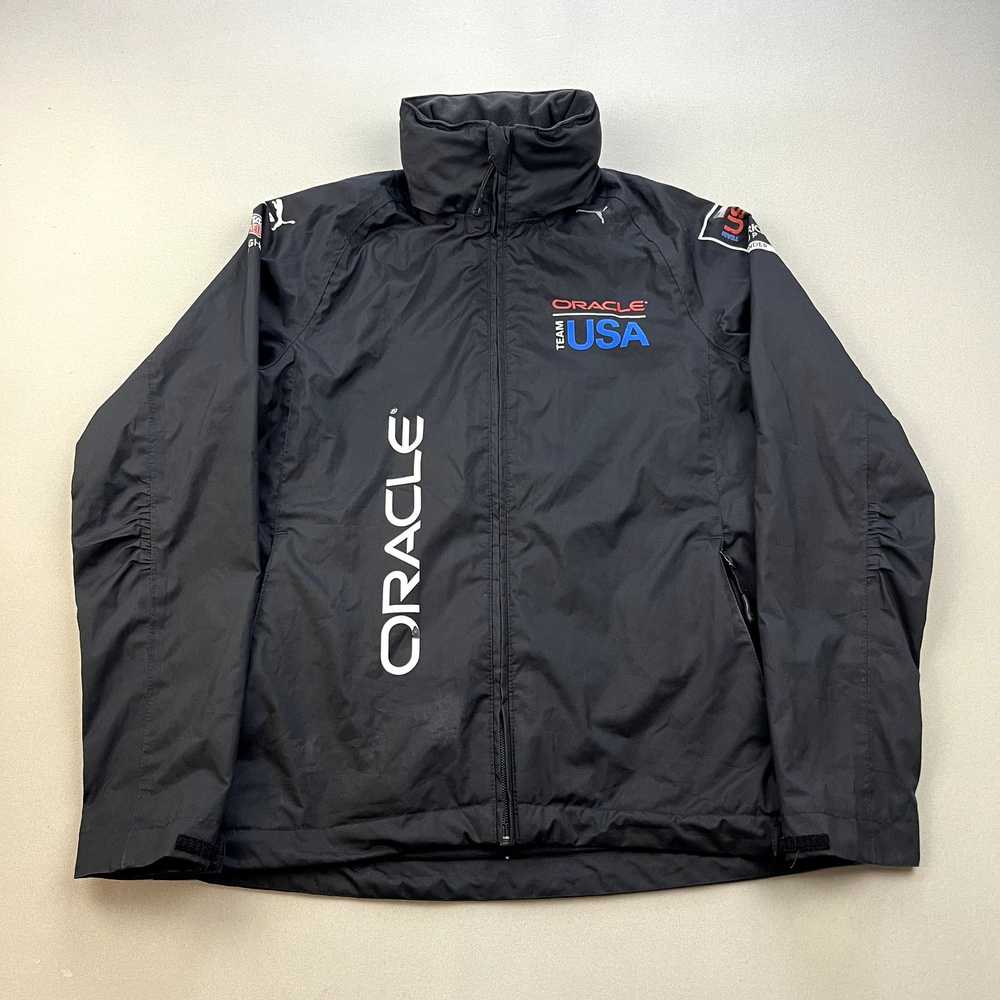 Puma Oracle Sailing Jacket Small Black Puma USA A… - image 1