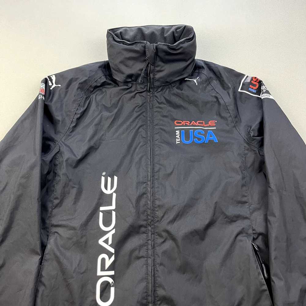 Puma Oracle Sailing Jacket Small Black Puma USA A… - image 2