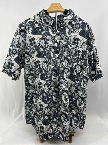 Ezekiel Ezekiel Men Blue White Splotches Button Up