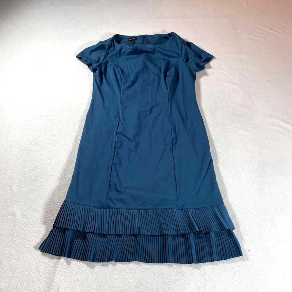 Talbots Talbots Mini Dress Womens Medium Blue Mod… - image 1