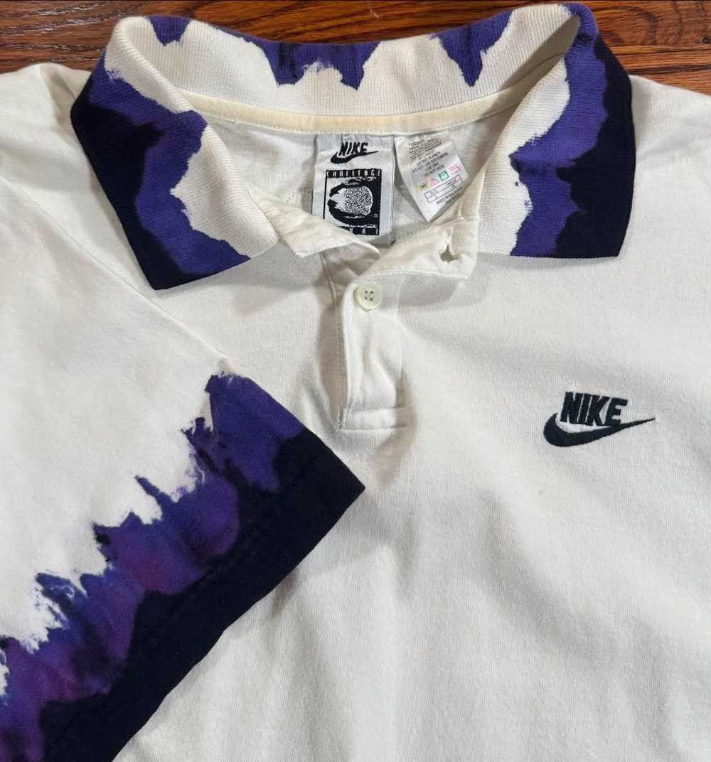 Nike × Vintage Vintage Nike Challenge Court Polo … - image 3