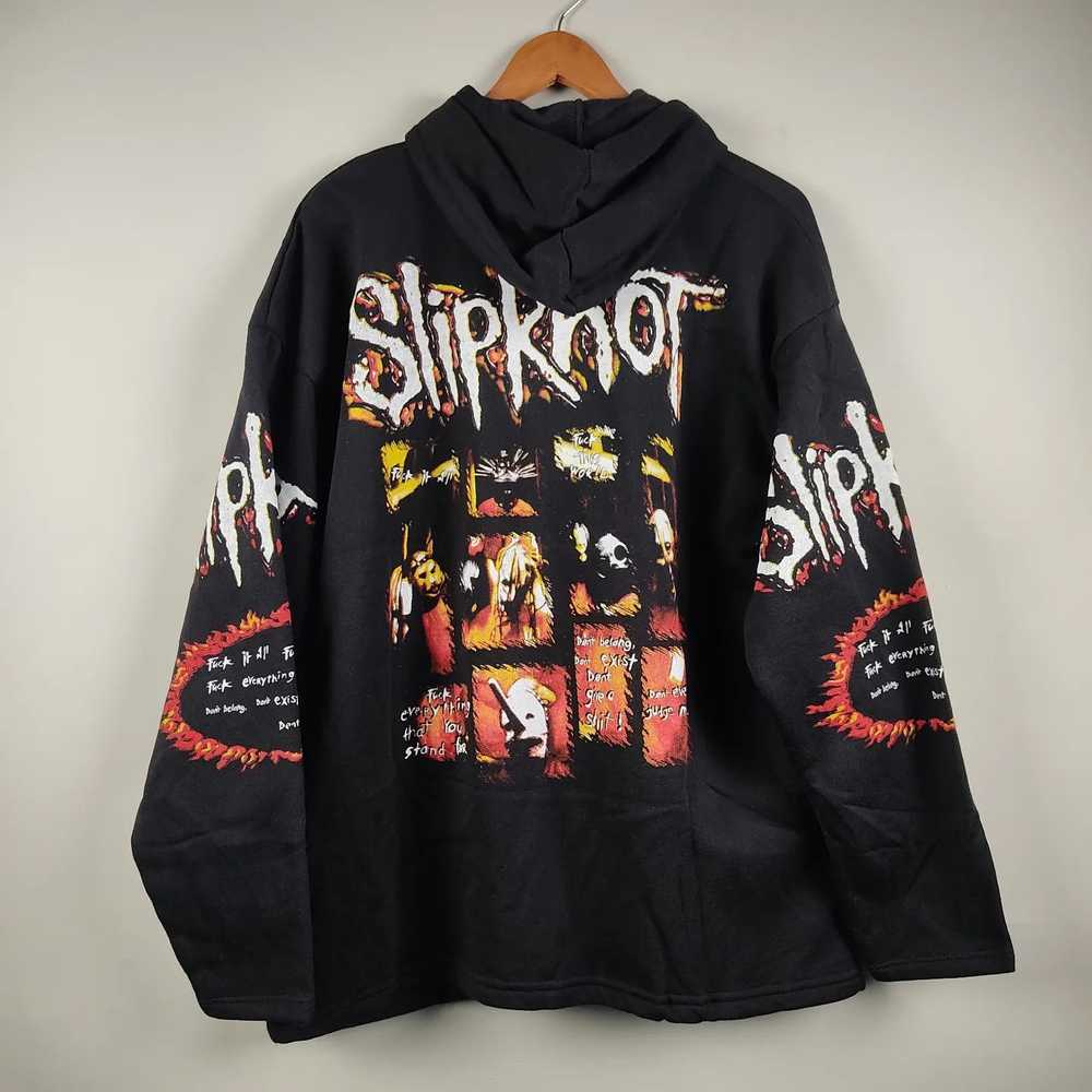 Band Tees × Slipknot × Vintage 90's Slipknot Hood… - image 1