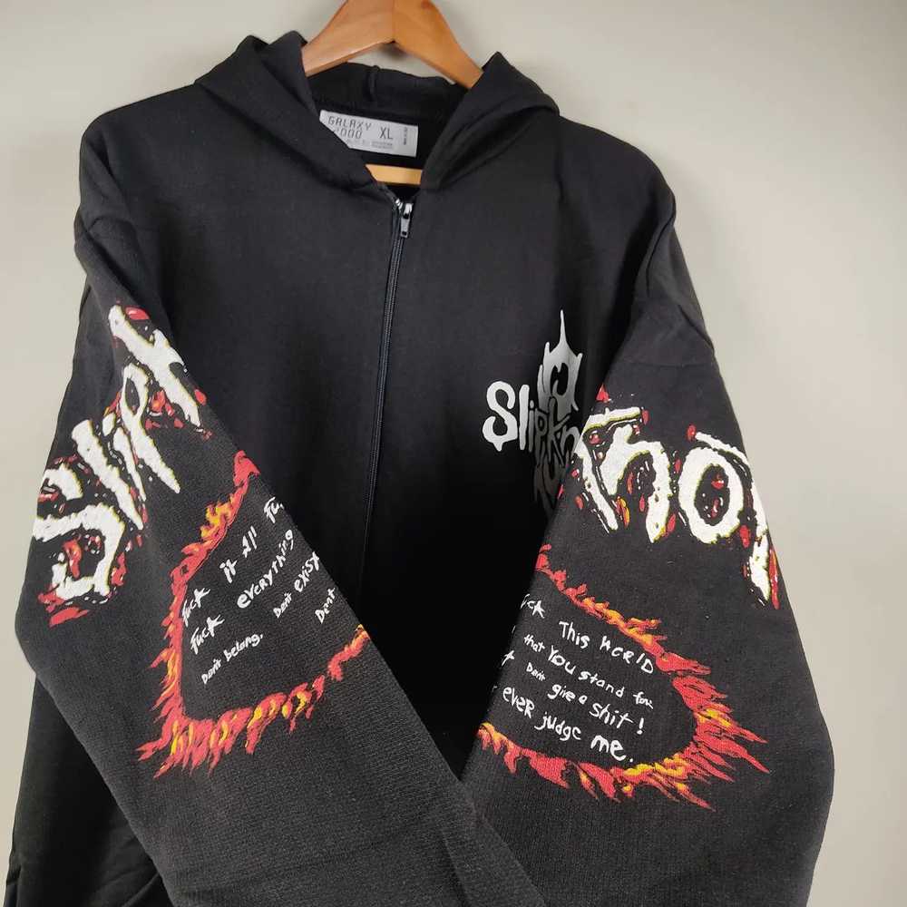 Band Tees × Slipknot × Vintage 90's Slipknot Hood… - image 5