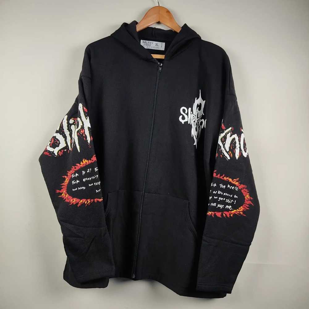 Band Tees × Slipknot × Vintage 90's Slipknot Hood… - image 6