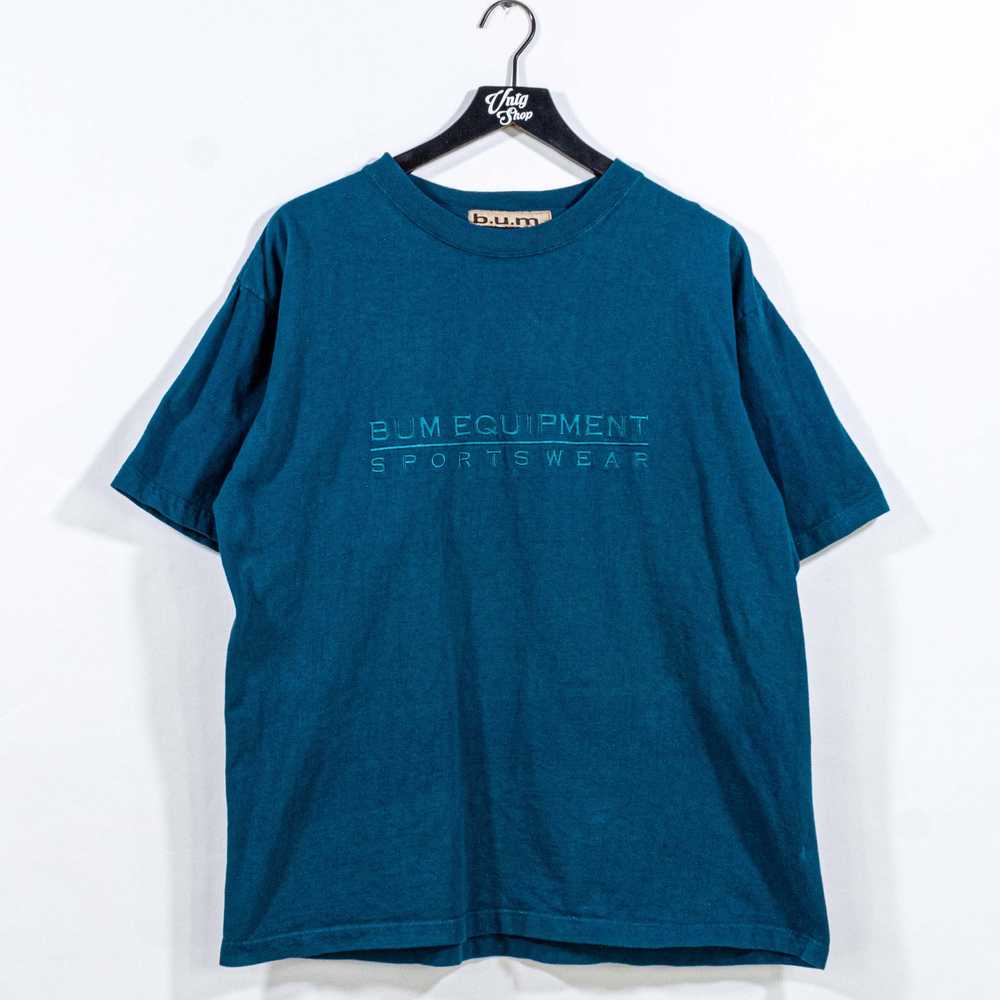 tシャツ 「USED」90’s BUM EQUIPMENT カレッジ Tシャツ レディース メンズ B.U.M Equipment × Streetwear × Vintage BUM Equipment