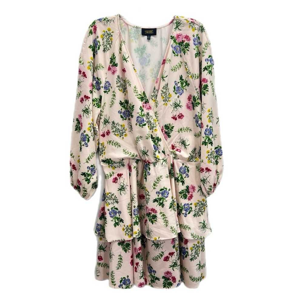 Alexia Admor Layla V Neck Dress Size 2X Floral Fa… - image 2