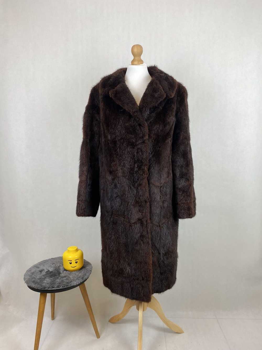 Archival Clothing × Vintage real fur coat heavy n… - image 1