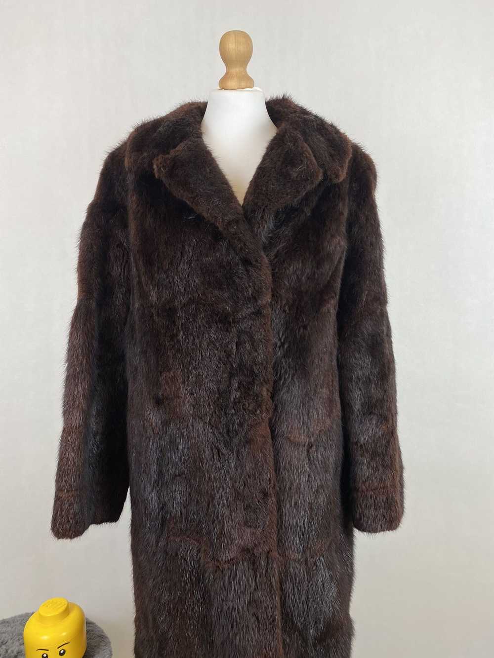 Archival Clothing × Vintage real fur coat heavy n… - image 2