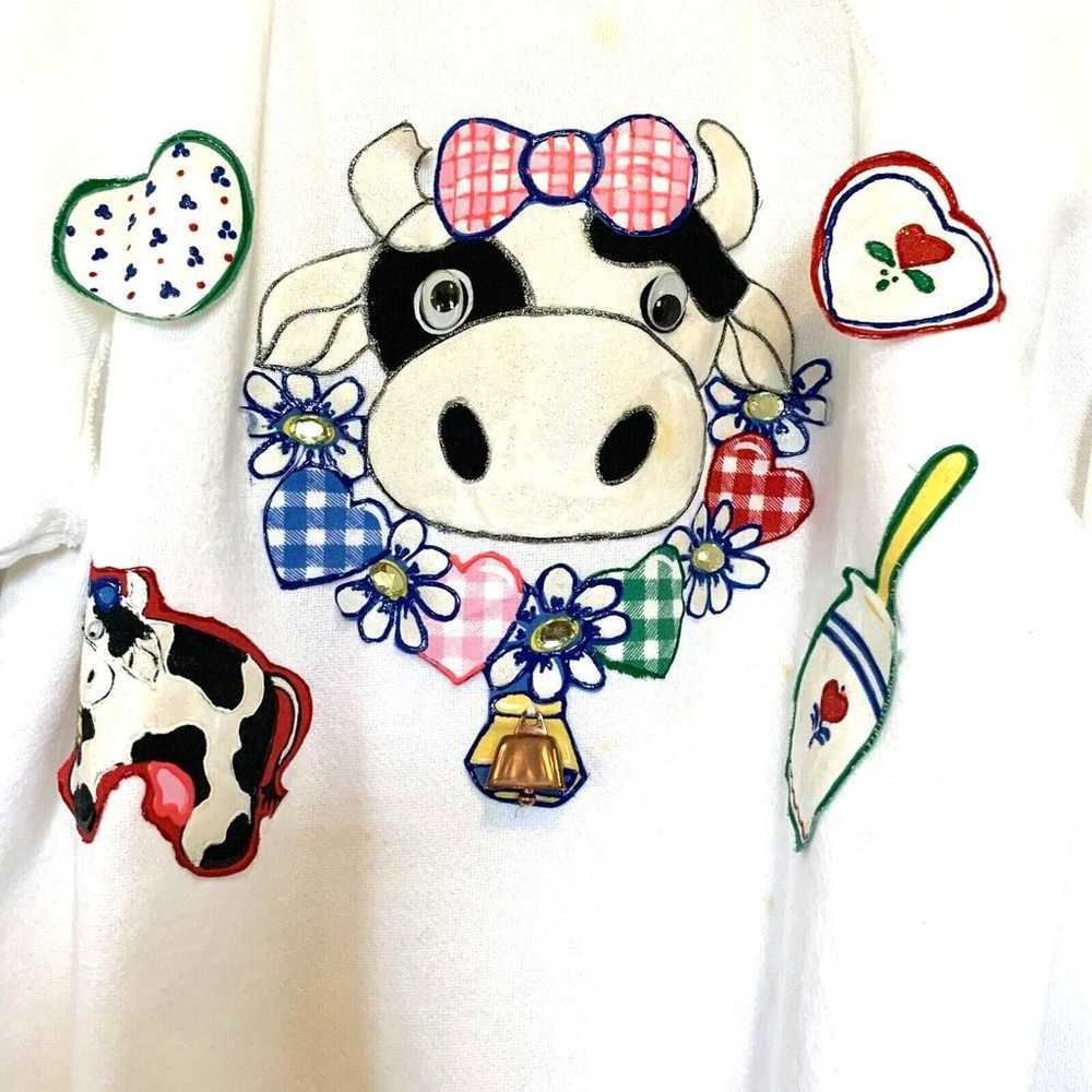 Vintage 90s Custom Made Elsie the Cow Real Workin… - image 2