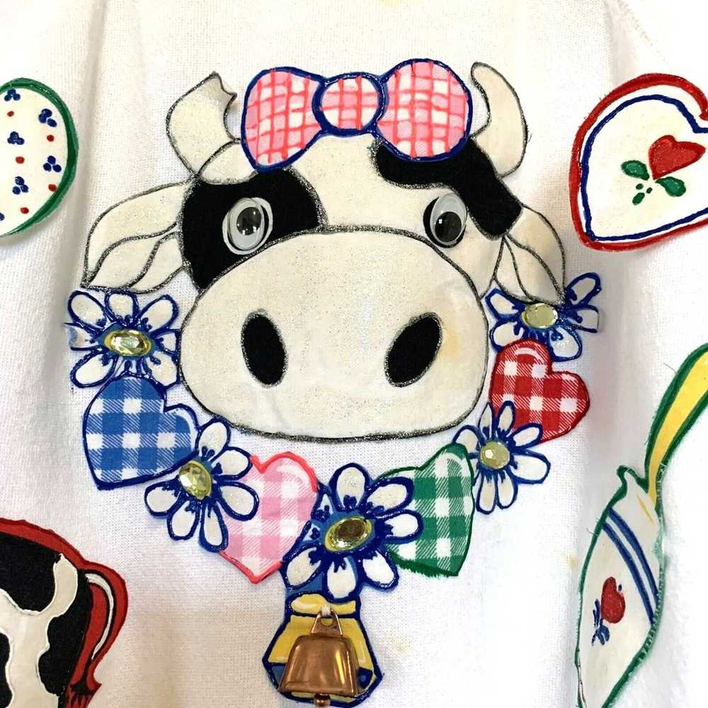 Vintage 90s Custom Made Elsie the Cow Real Workin… - image 3